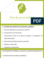 Test de Personalidad