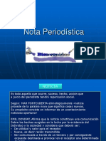 Nota Periodistica