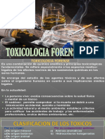 Toxicología Forense Y Química Legal