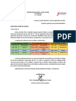 Comunicado Padres de Familia Evaluacion Mejoredu Septiembre 2022