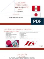 Acuerdos Comerciales Japon - Perú