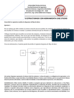 Diagramas de flujo de datos de sistemas de pedidos de exámenes y compras