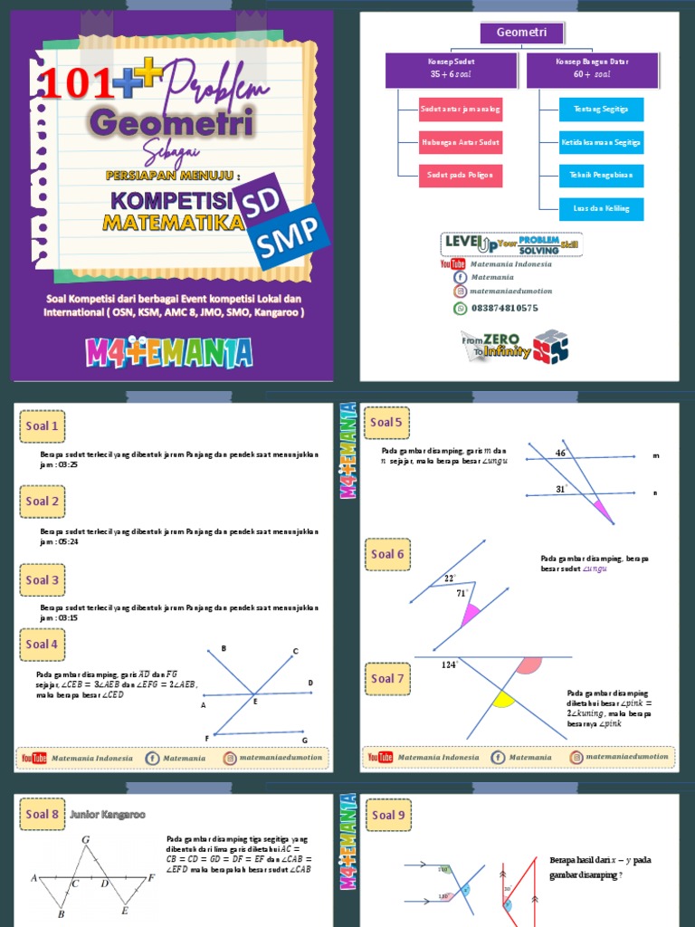 Besar Sudut pada Jam Analog | PDF