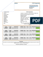 Reporte Dimensional Gauge de Encuarte F