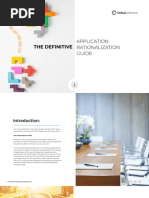 The Definitive Application Rationalization Guide