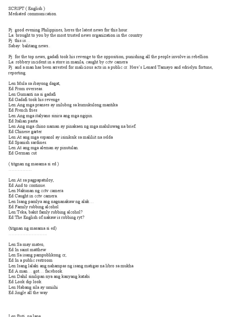 Script