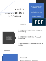 Relación Entre Constitución y Economía