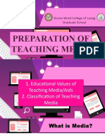 Preparation of Teaching Media