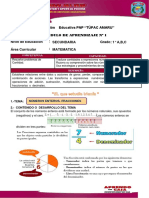 1er Grado Matemática Modulo N°01 I Trimestre 2021