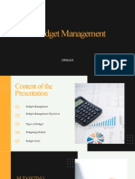 Budget Management-OPMAN