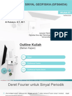 Analisa Fourier Fungsi Analog (Deret Fourier)