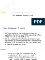 User Datagram Protocol (UDP)