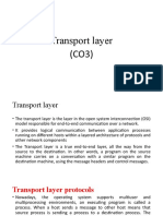 Transport Layer (CO3)