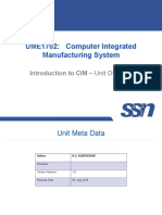 UME1702 Unit 1 Overview