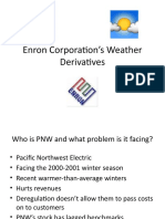 Enron Weather Derivatives