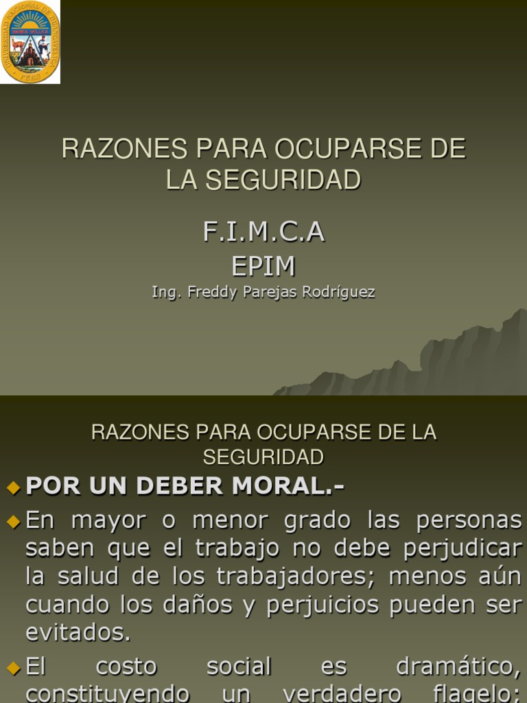 Razones para Priorizar la Seguridad Laboral | PDF | Business | Economias
