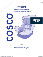 Manual Cadeirinha COSCO