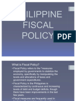 Philippine Fiscal Policy