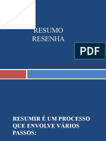 Como fazer resumos e resenhas