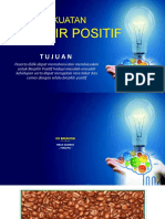 Kekuatan Berpikir Positif