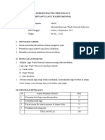 Lembar Praktek SBDP Kelas V