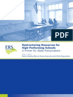 Restructuring Resources For High-Performing Schools: A Primer For State Policymakers