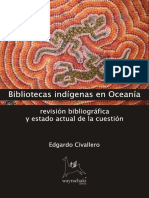 Civallero, Edgardo (2008) - Bibliotecas Indígenas en Oceanía Revisión Bibliográfica y Estado Actual de La Cuestión