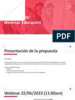 Webinar Educacion 