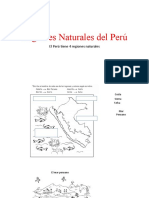 Regiones Naturales Del Perú 1er Grado de Primaria