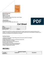 Cut Sheet: Section 1