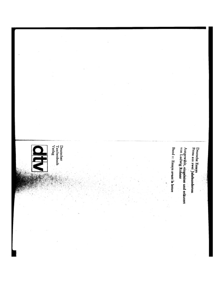 Adorno the essay as form summary picture