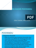 Penyegaran Kader Posyandu-1