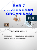 BAB 7 Pengurusan Organisasi