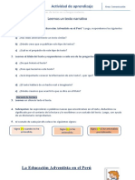 Comunicación-Leemos Un Texto Narrativo