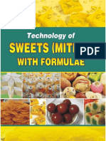 Technology of Sweets (Mithai) With Formulae