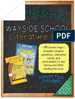 SidewaysStoriesfromWaysideSchoolLiteratureGuideCommonCoreAligned 1