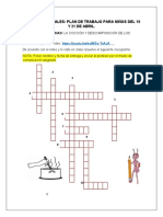 Plan de Trabajo Ciencias Naturales