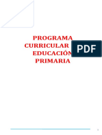 Programa Curricular Primaria