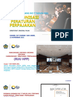 Paparan Sosialisasi UU HPP - IKPI Jambi Dan IKPI Padang 22 November 2021