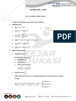 Soal - TKA Saintek - Matematika - Limit