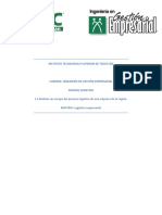 Realizar Un Ensayo Del Proceso Logístico de Una Empresa de La Región