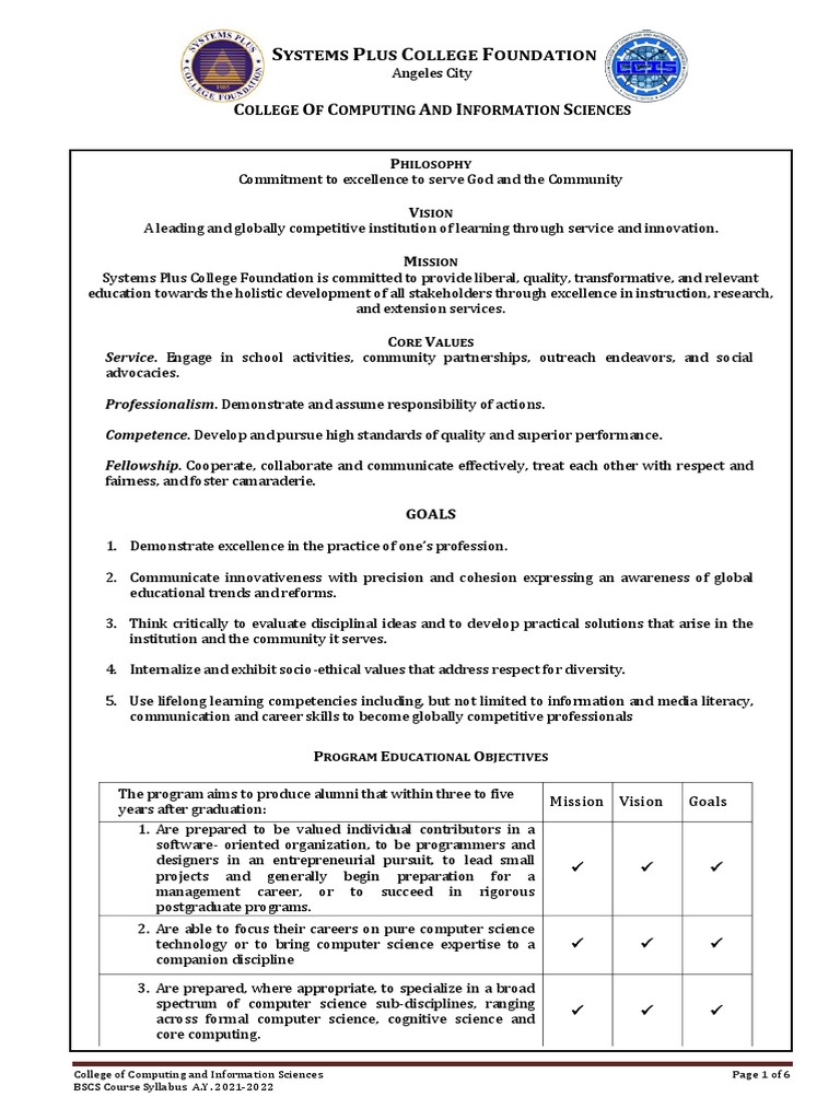 Syllabus software engineering pdf design computing