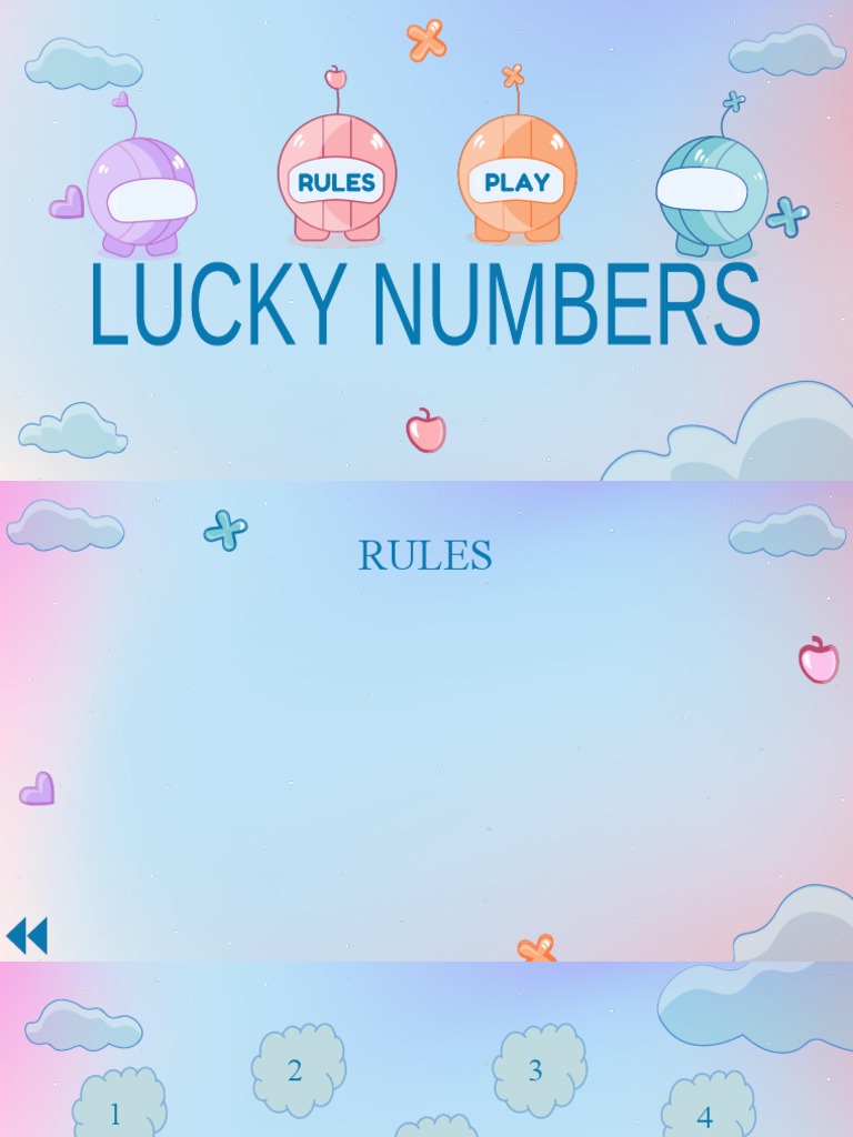 Game - Lucky Number | PDF