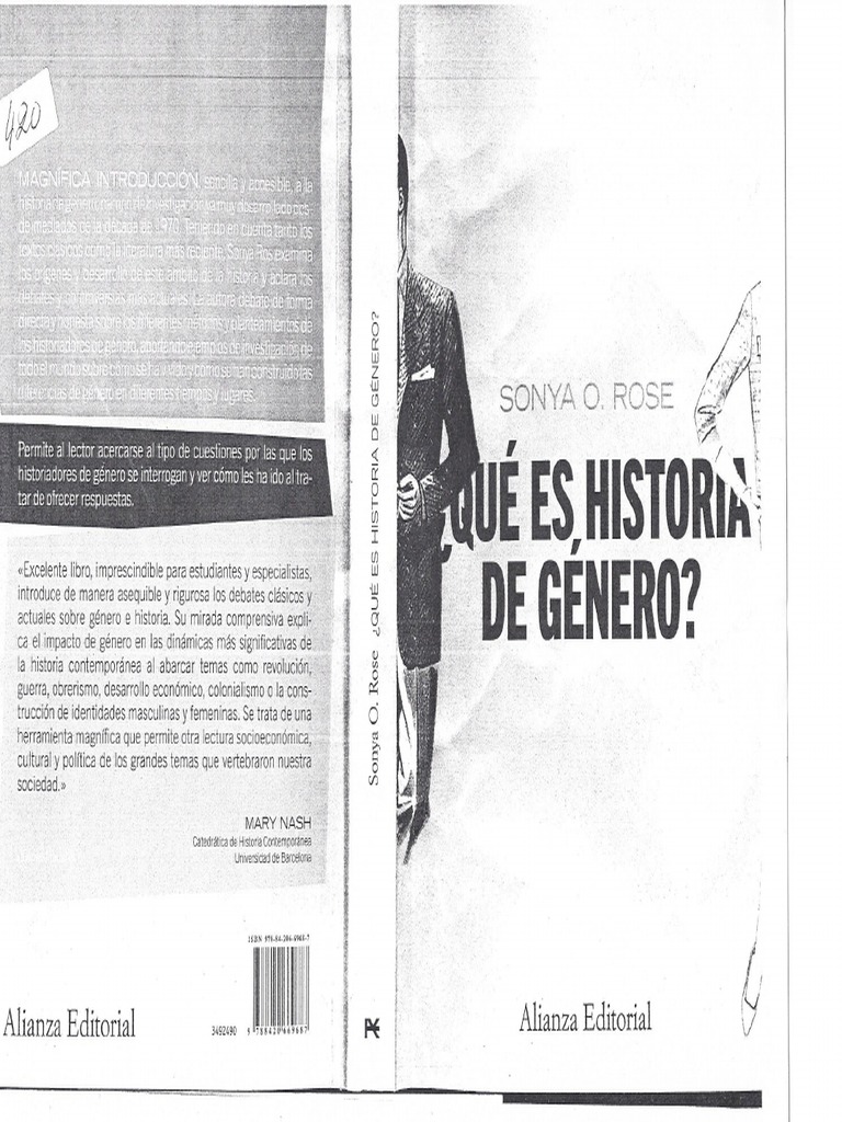 Sonya Rose Que Es Historia de Genero PDF