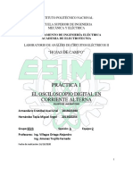 El osciloscopio digital en la medición de señales de corriente alterna