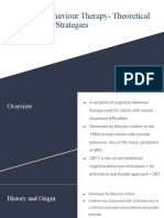 Dialectical Behaviour Therapy- Theoretical Principles and Strategies