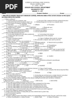 Diagnostic Test in Ict