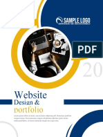 Web Design Portfolio Catalogue Template