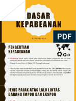 Dasar Kepabeanan