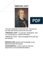 Immanuel Kant